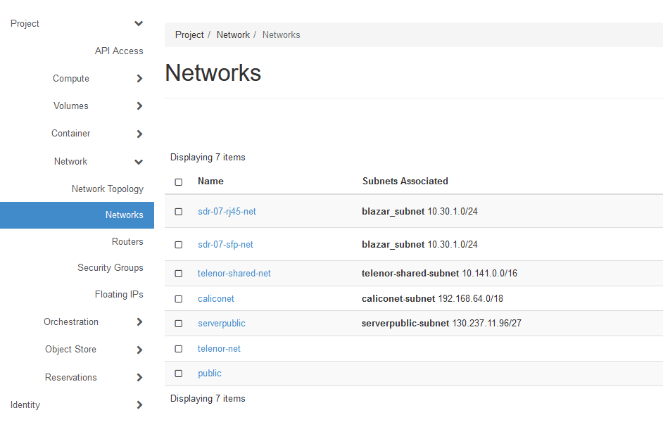 ExPECA testbed leases