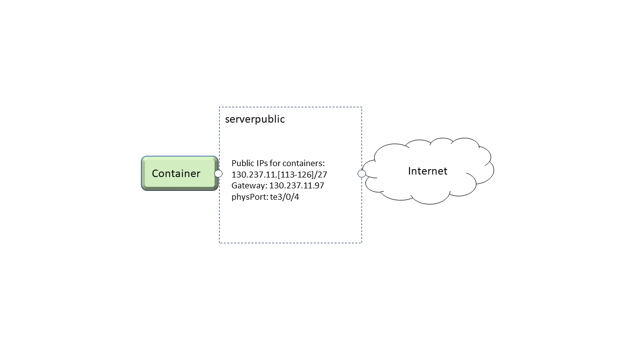 Public IP networking